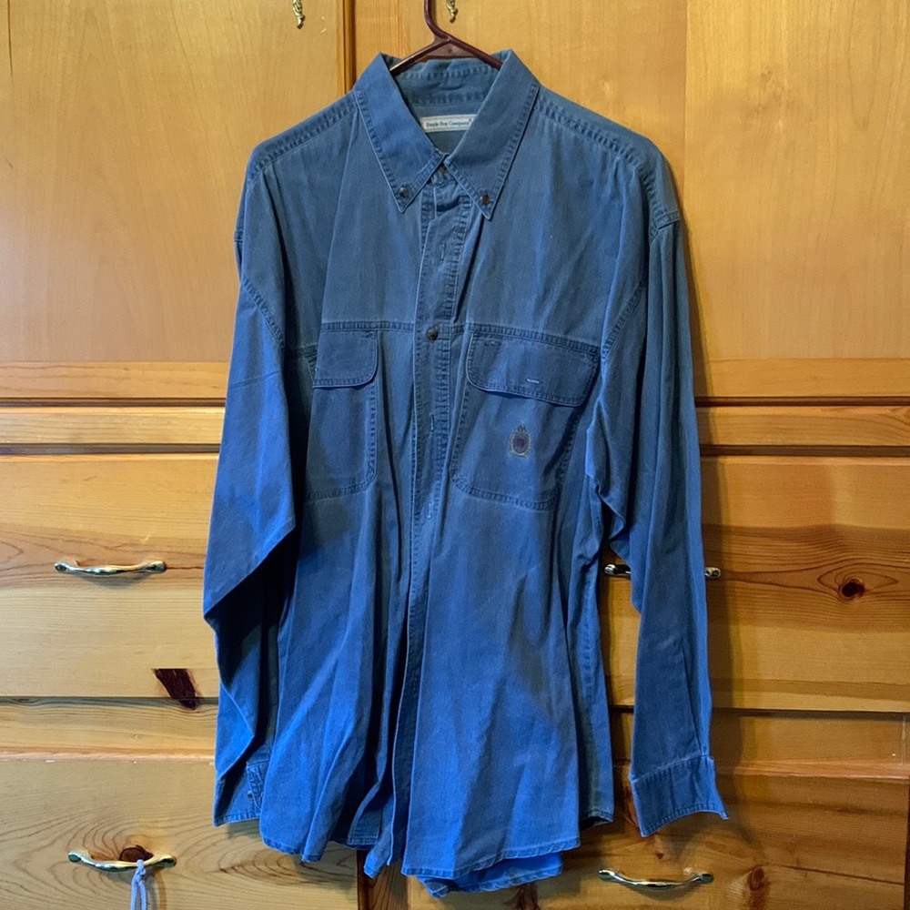 Vintage bugle boy company jean type shirt. Long sleeve XL